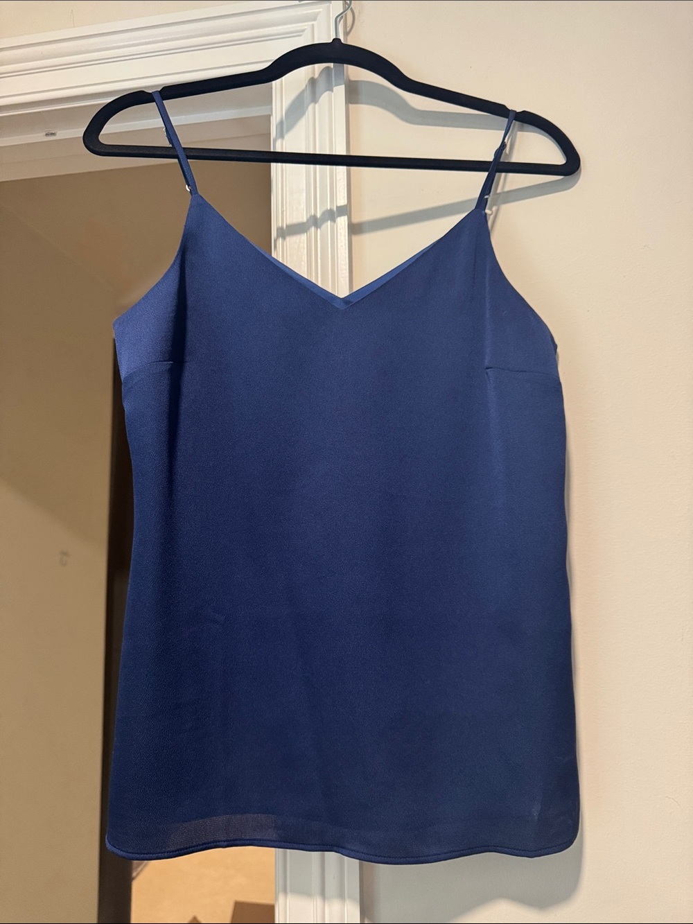 Banana Republic Navy V-Neck Spaghetti Strap Cami